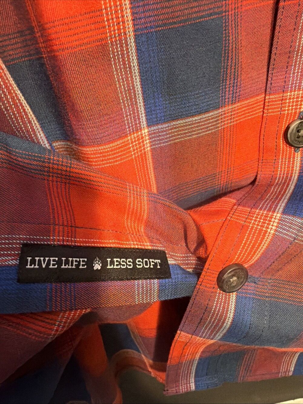 Alaskan Hardgear Button‎ Down Plaid L Rugged Outdoor Duluth Gorpcore Utility - Picture 6 of 9